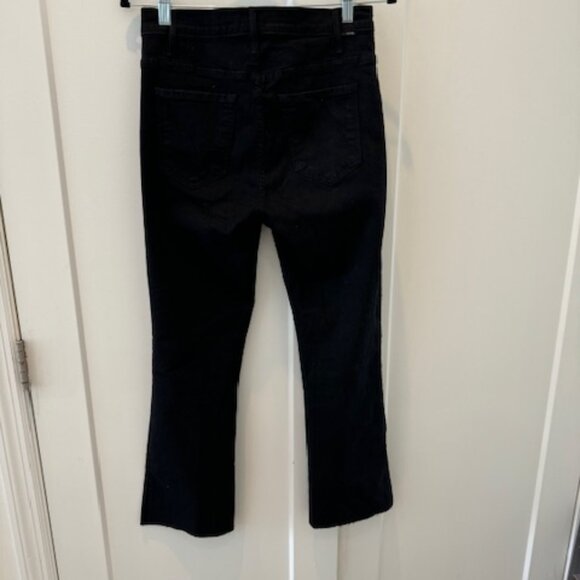 MOTHER Black Boot Cut Jeans - Picture 2 of 7